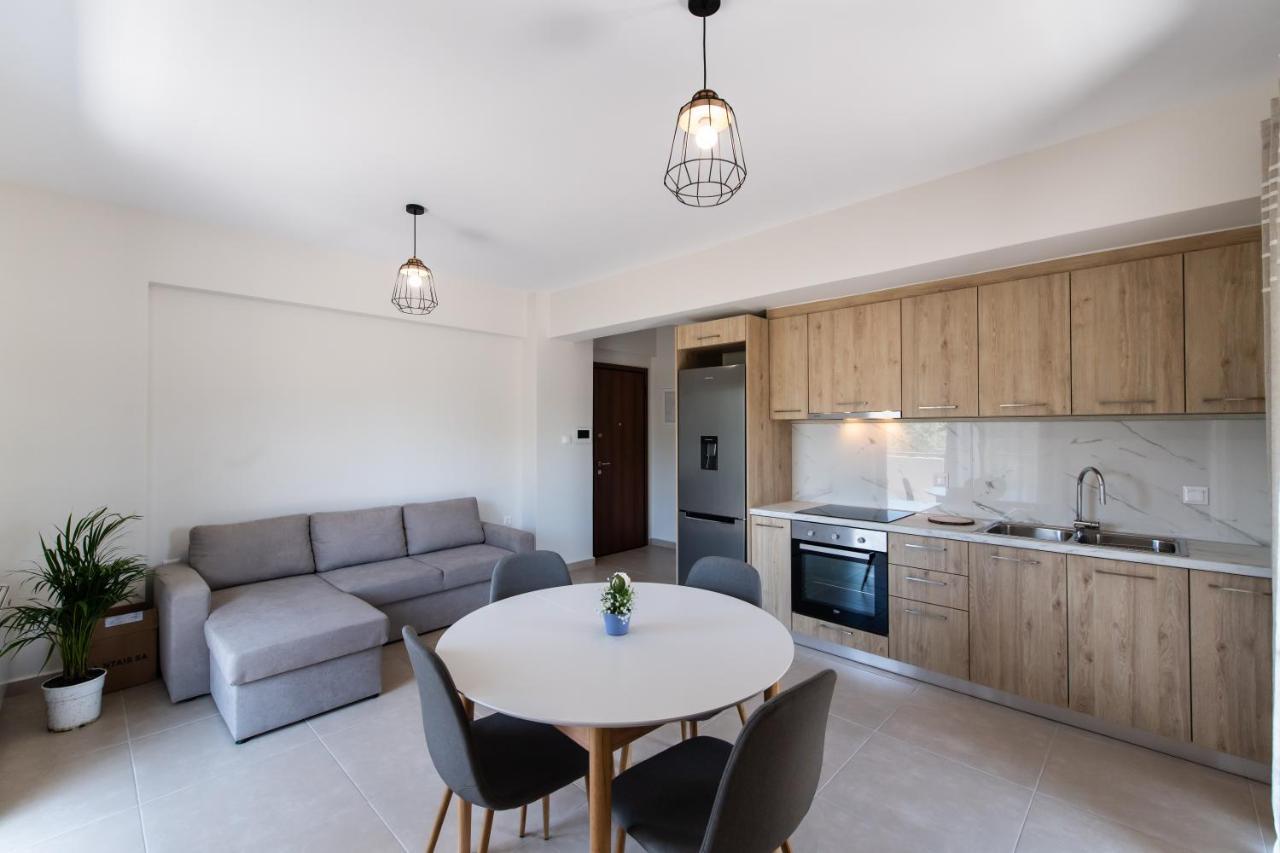 Melina Apartments Lefkada City Bagian luar foto
