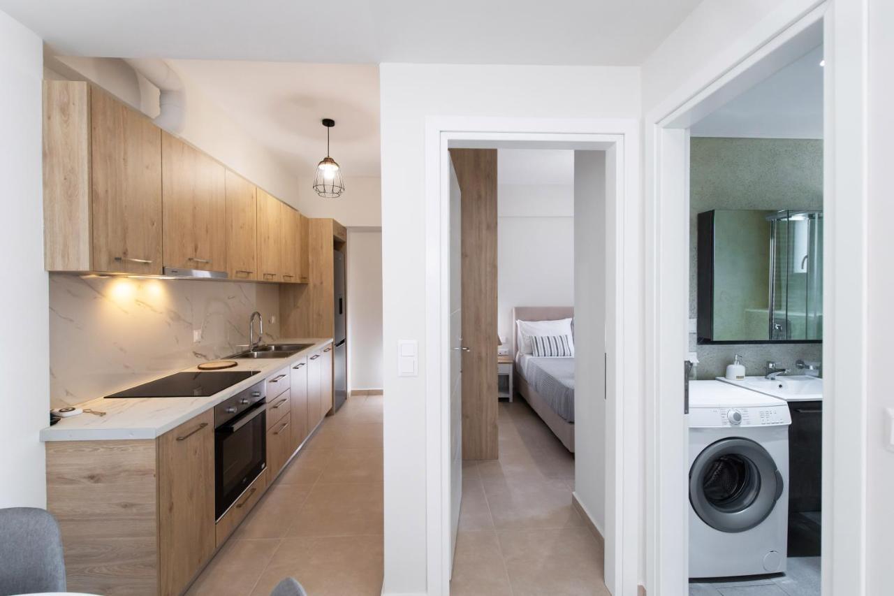 Melina Apartments Lefkada City Bagian luar foto